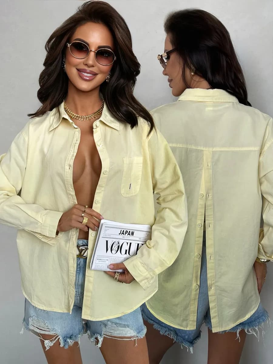 Рубашка оверсайз