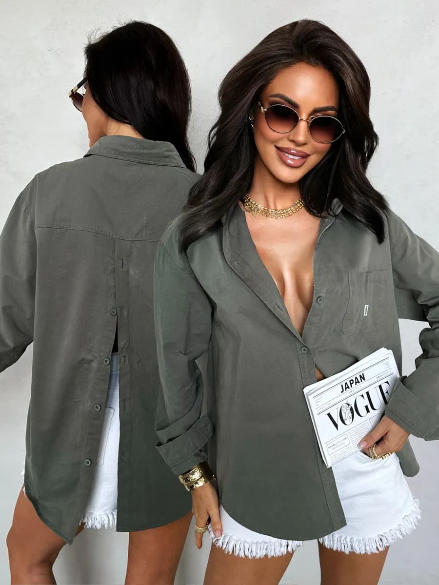 Рубашка оверсайз