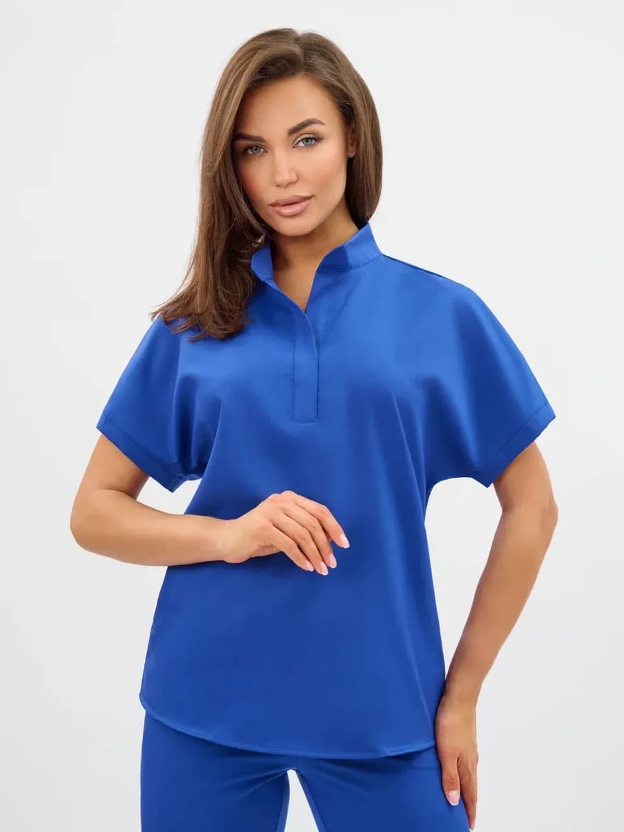 Медицинский костюм стрейч хирургический и форма с брюками