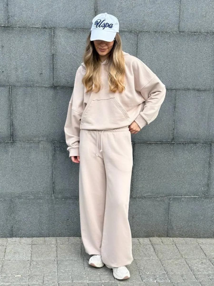 Костюм спортивный двойка оверсайз без начеса