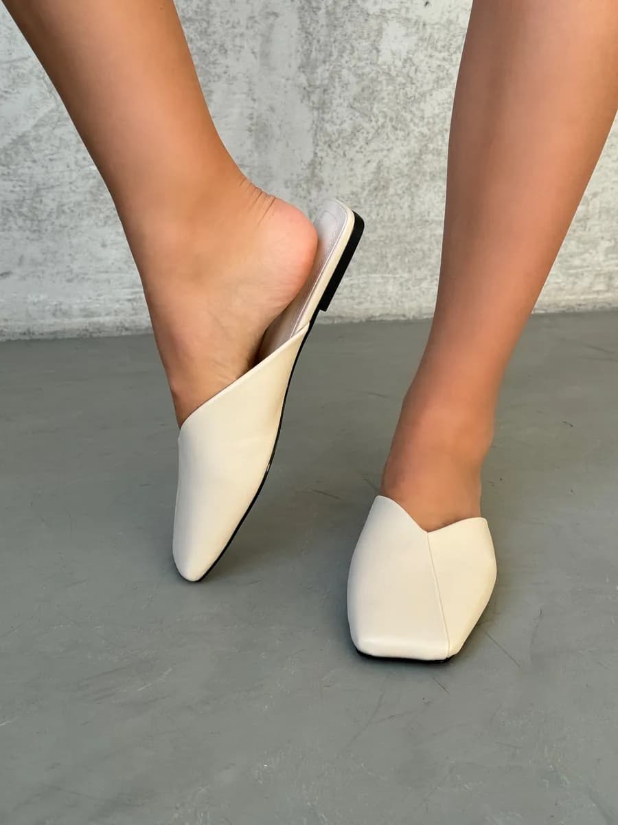 Туфли-мюли летние