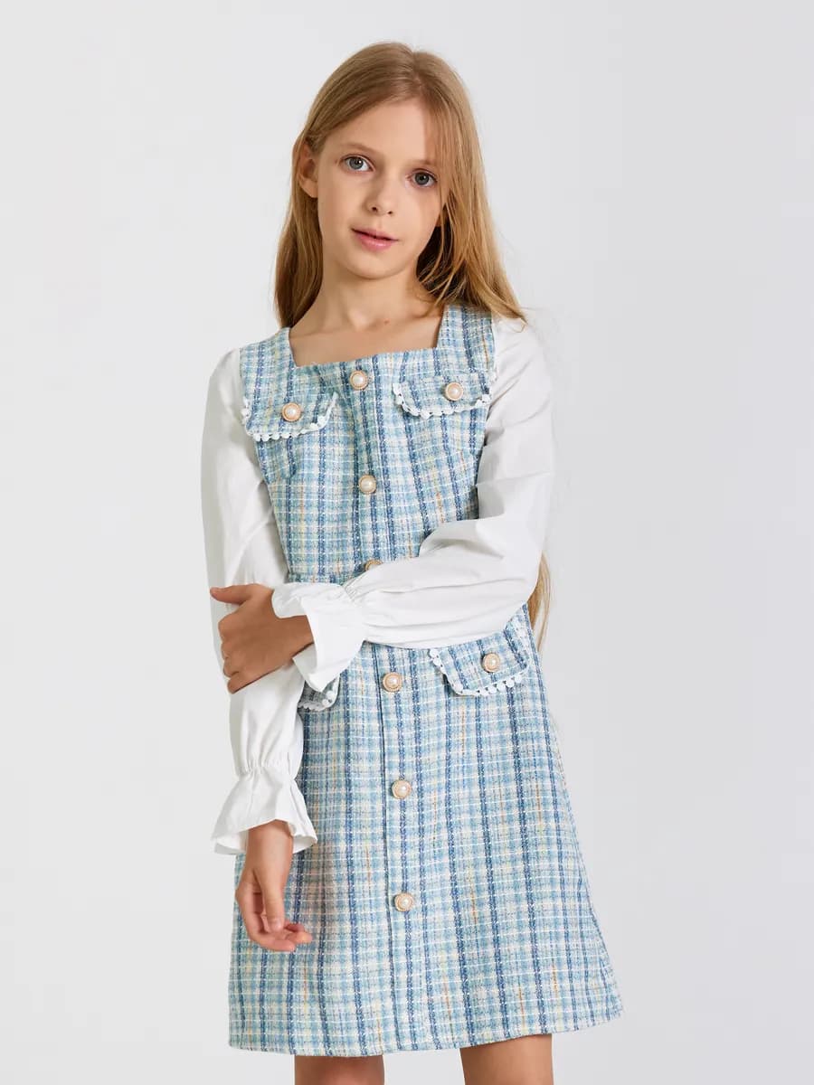 Платье школьное праздничное