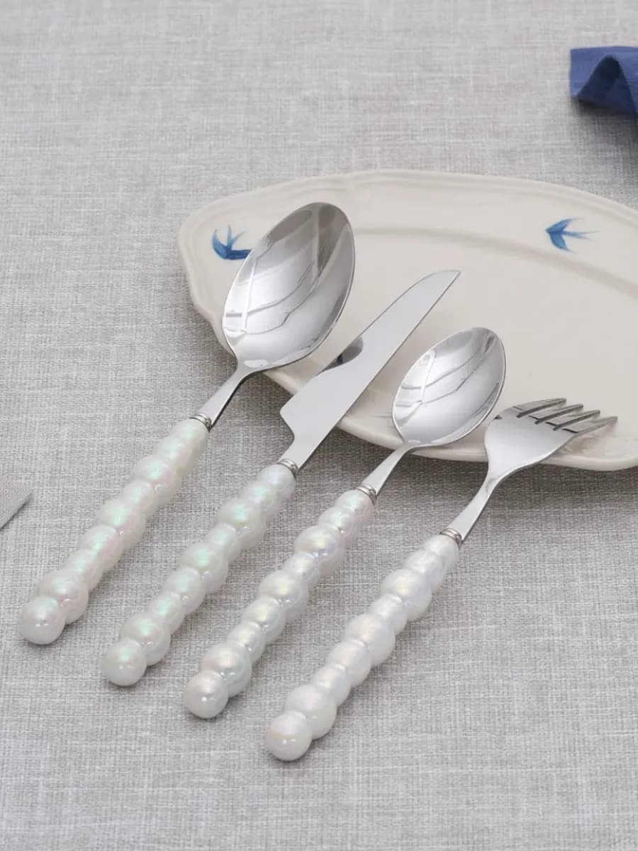 Набор столовых приборов на 1 персону "Жемчужный"