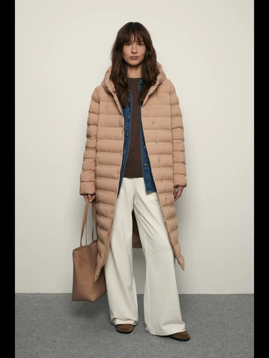 Пальто синтепух без меха