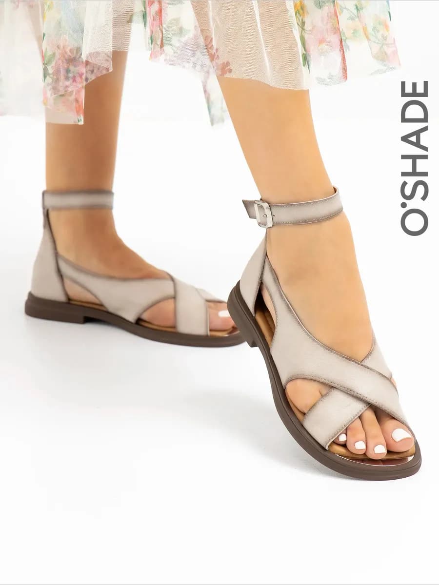 Босоножки женские натуральная кожа - фото 1