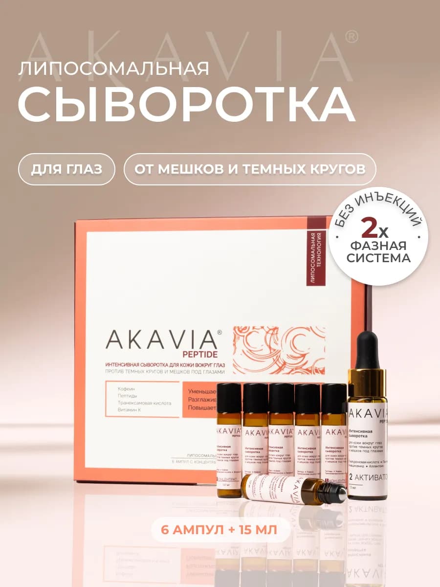 Сыворотка для глаз с роликом антивозрастная от отеков