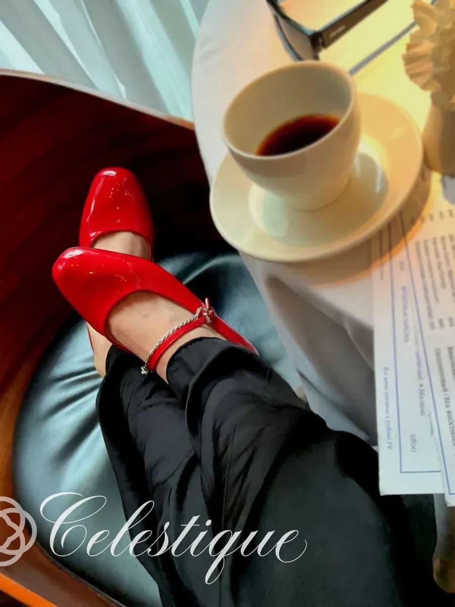 Балетки стильные летние