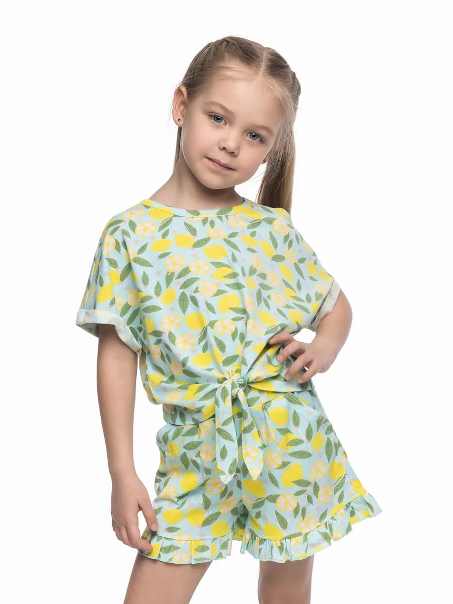 Футболка домашняя в садик на завязках