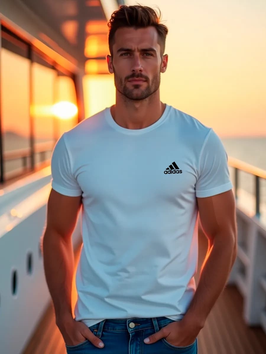 Футболка с принтом