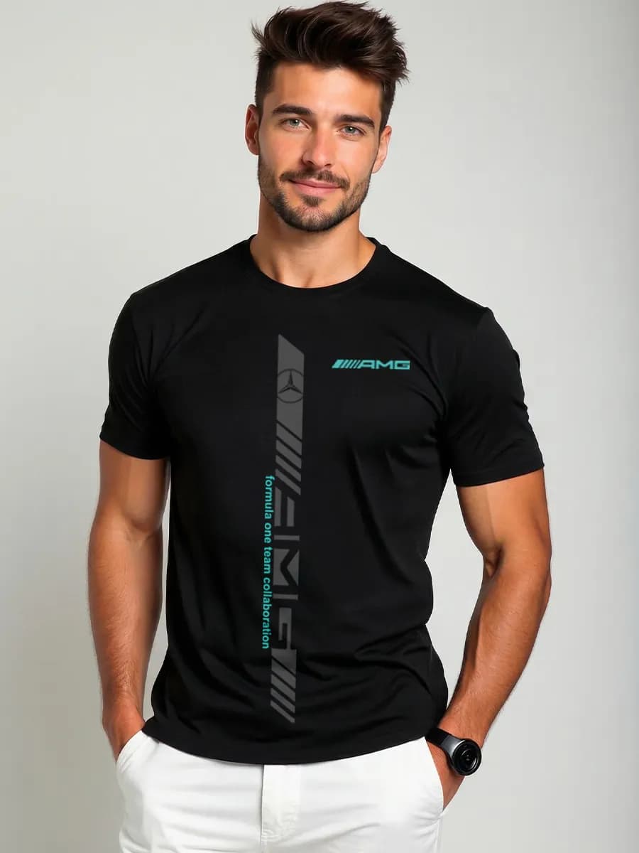 Футболка с принтом - фото 1