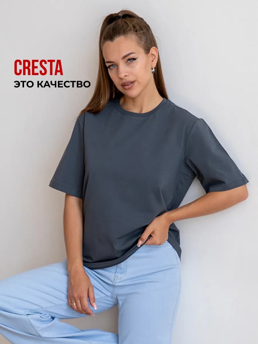 Футболка женская плотная