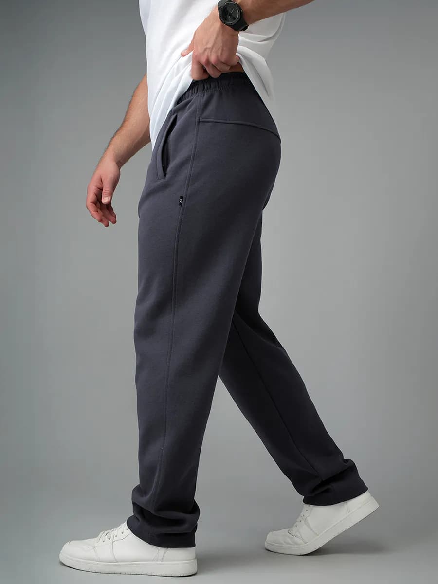 Брюки спортивные прямые хлопок пике