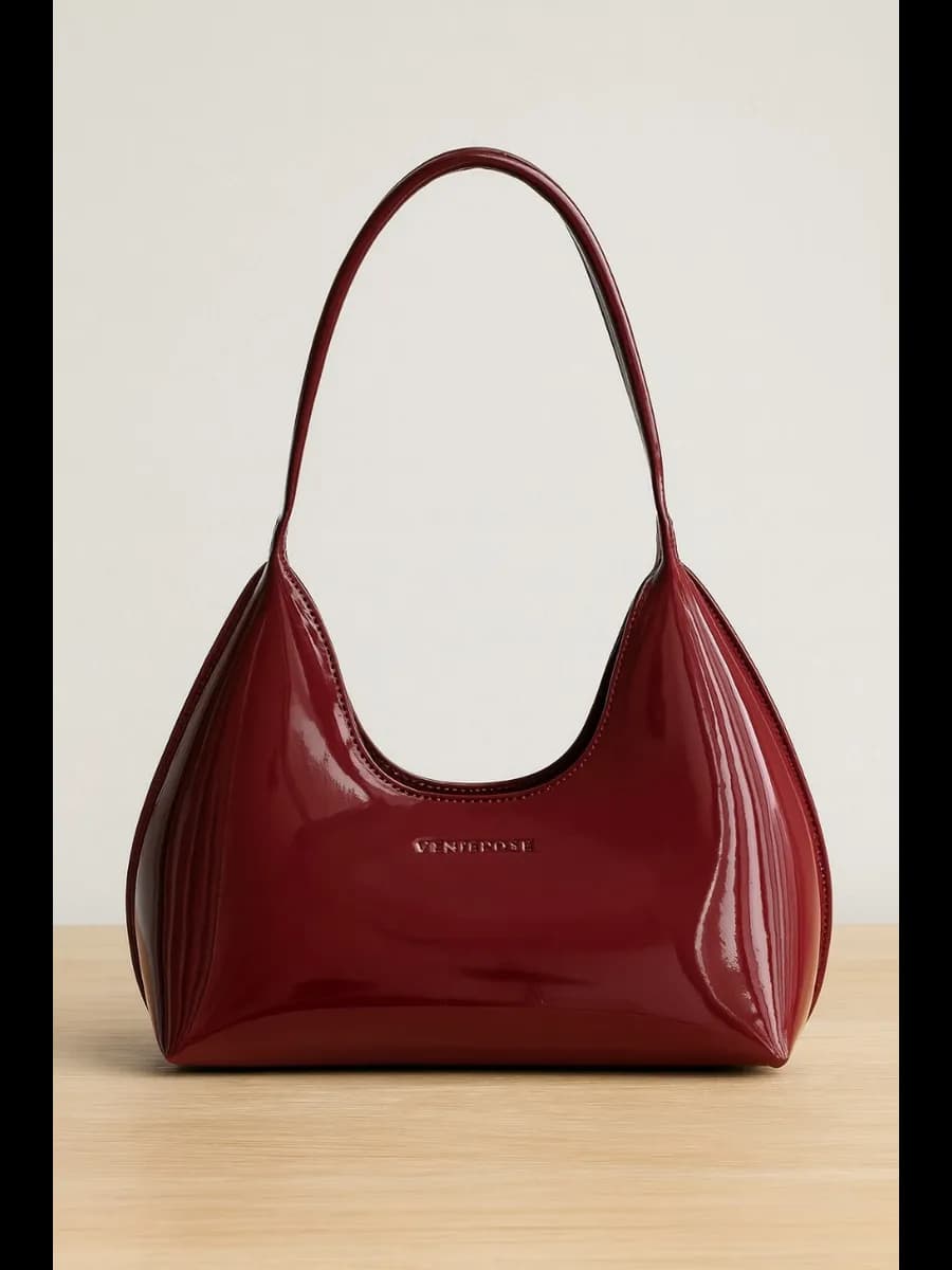 Сумка багет через плечо