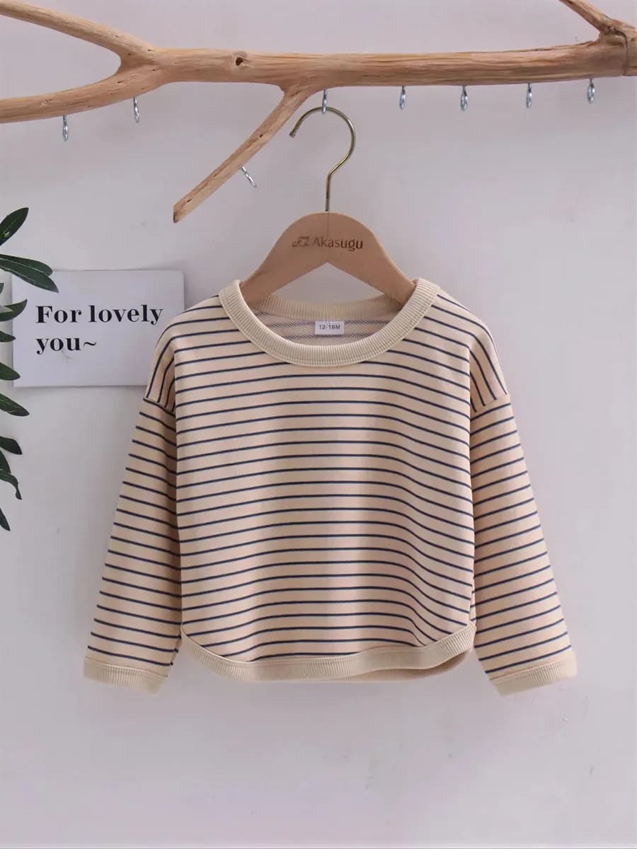 Лонгслив оверсайз в полоску тельняшка с длинным рукавом