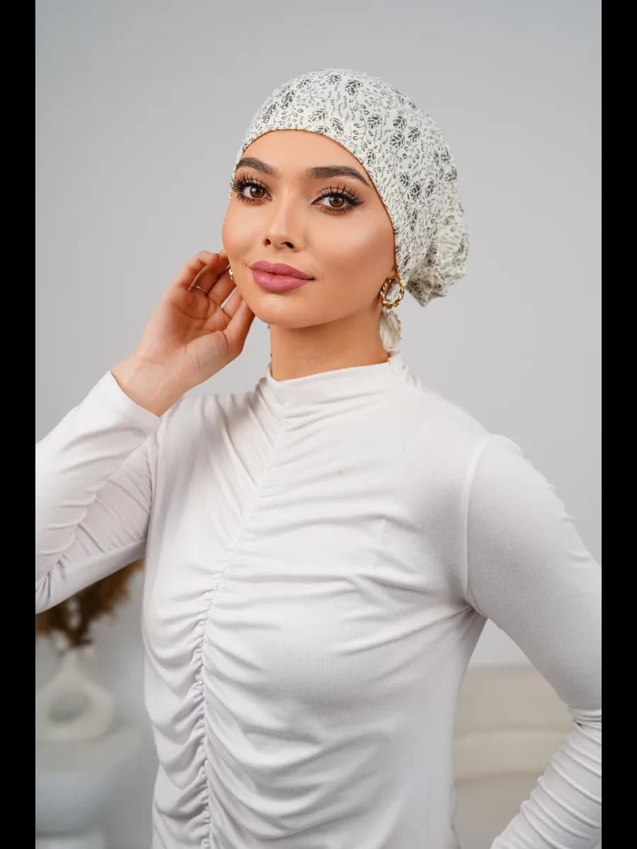 шапочка косынка муслиновый практичный повседневный