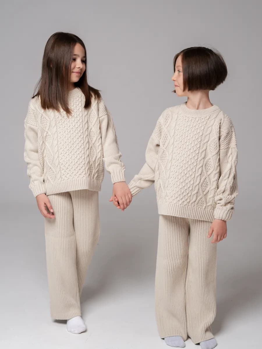 Костюм детский вязаный мягкий