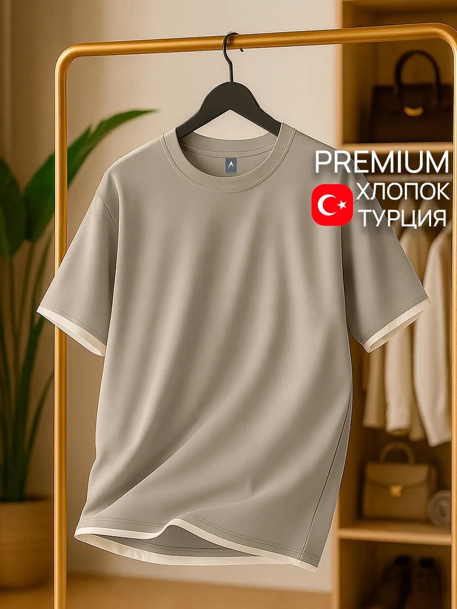 Футболка оверсайз летняя