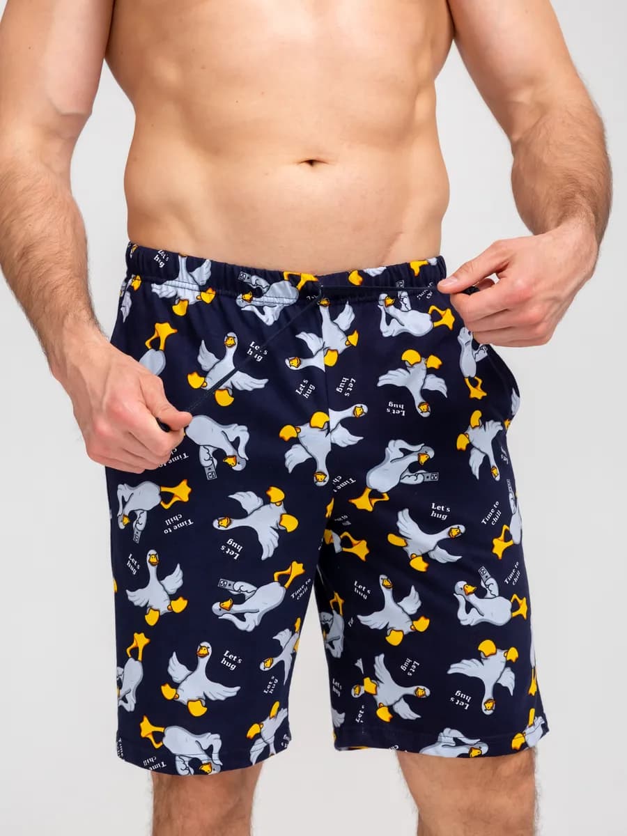 Шорты домашние трикотажные хлопок