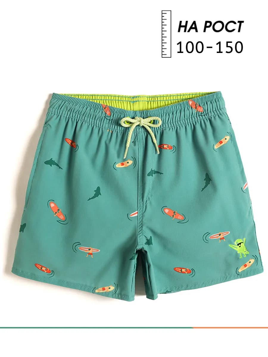 Плавки для мальчика бордшорты плавательные