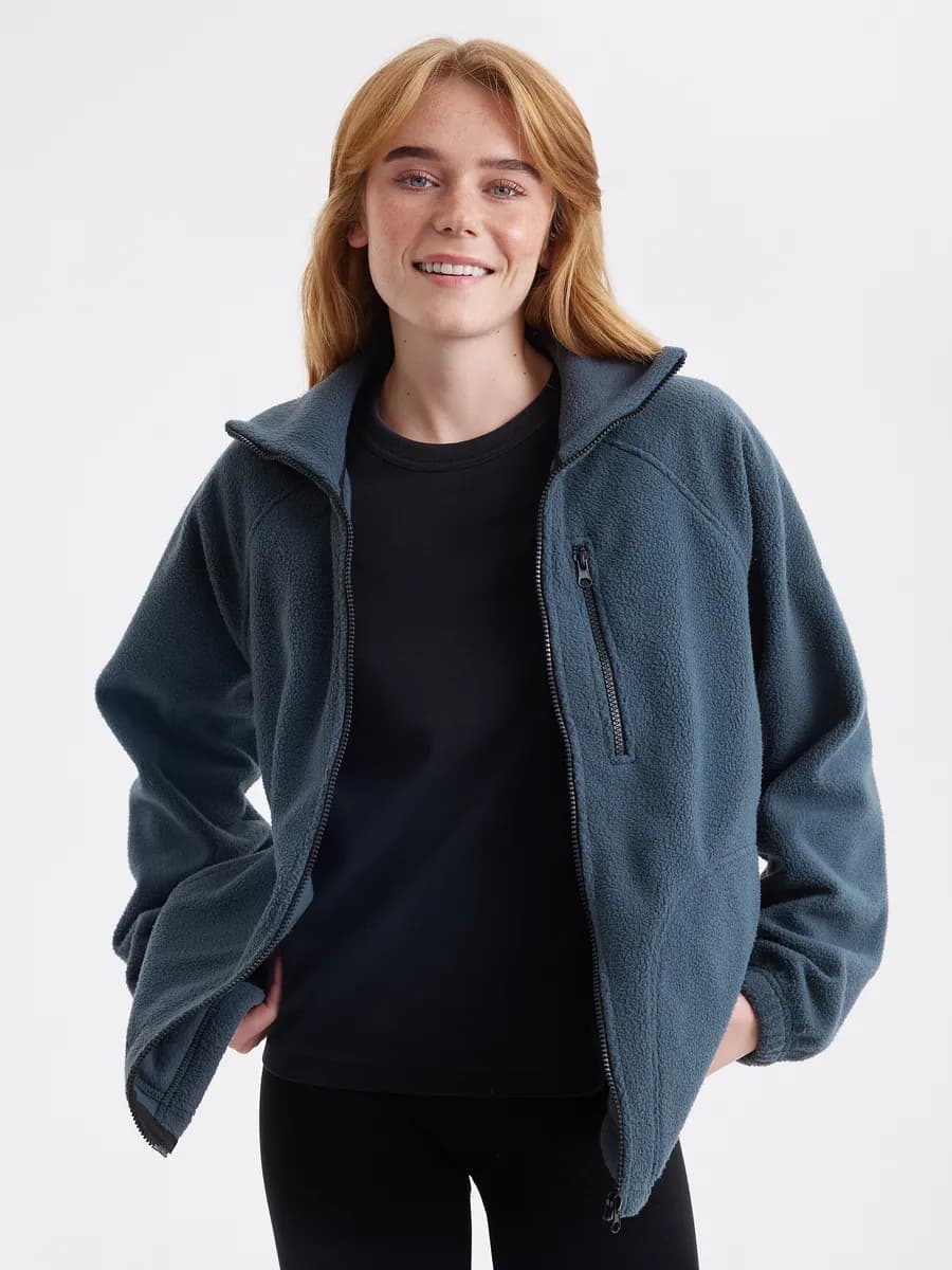 Толстовка флисовая шерпа теплая - фото 1