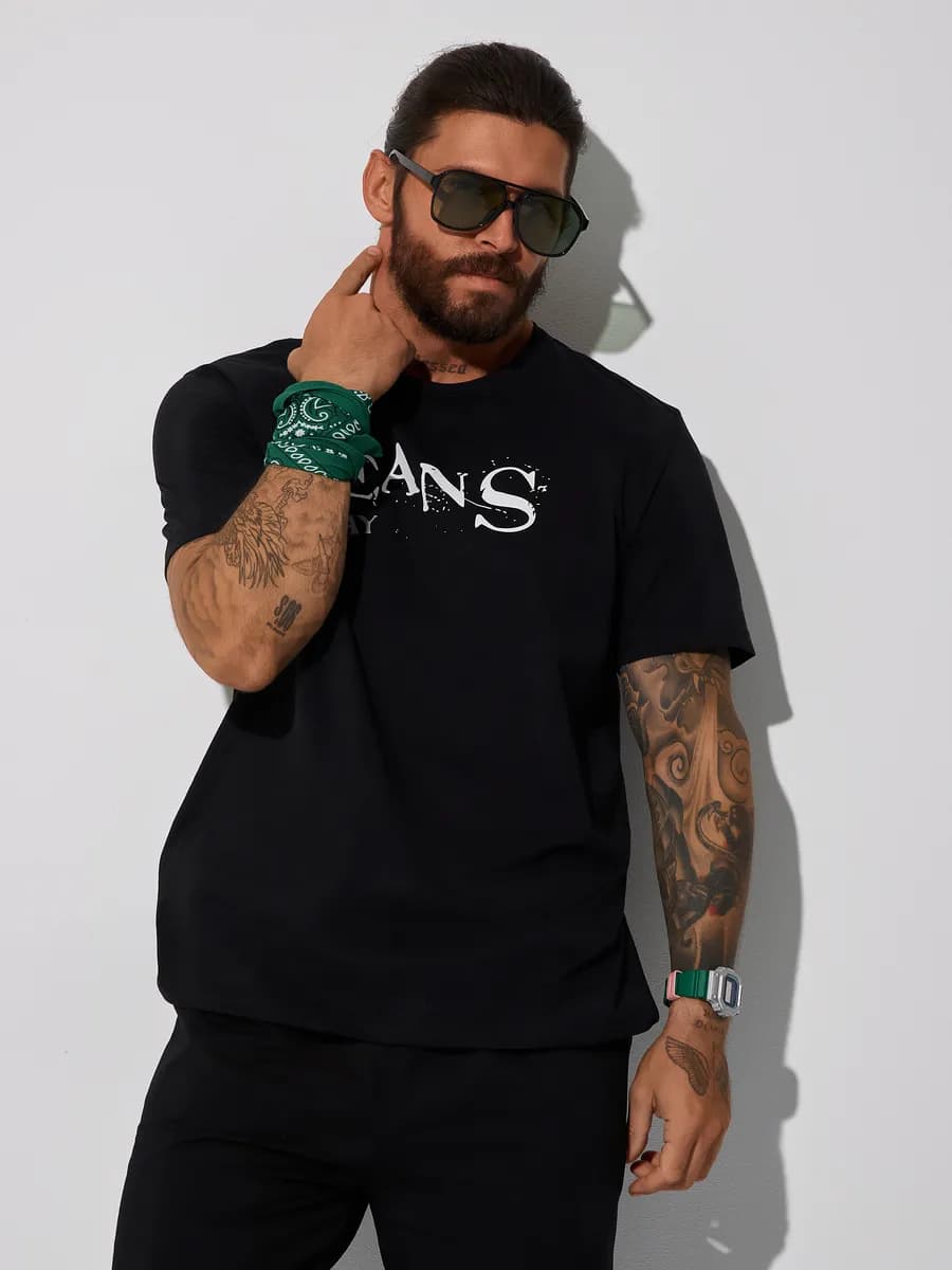 Спортивный костюм с шортами летний - фото 1