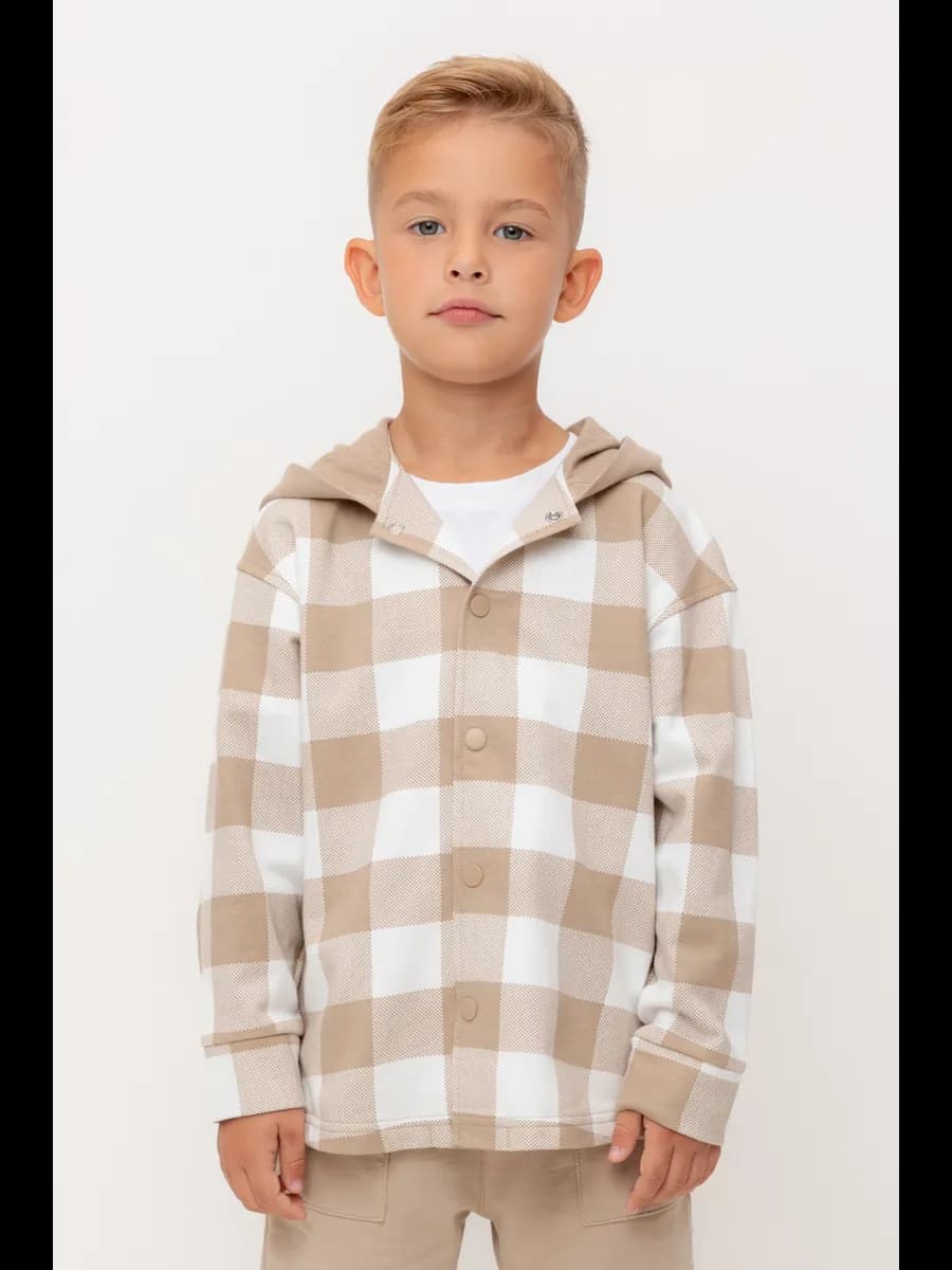 Рубашка из натурального хлопка для мальчика