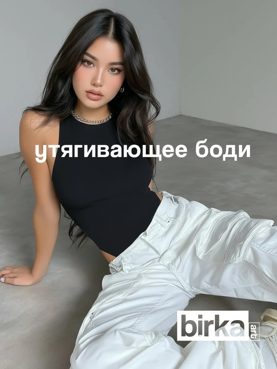 Боди майка без рукавов утягивающее