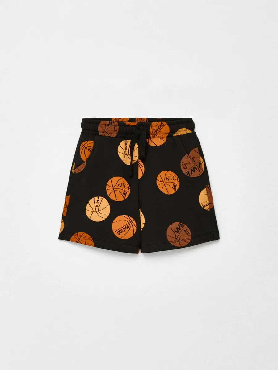 Шорты короткие летние с принтом