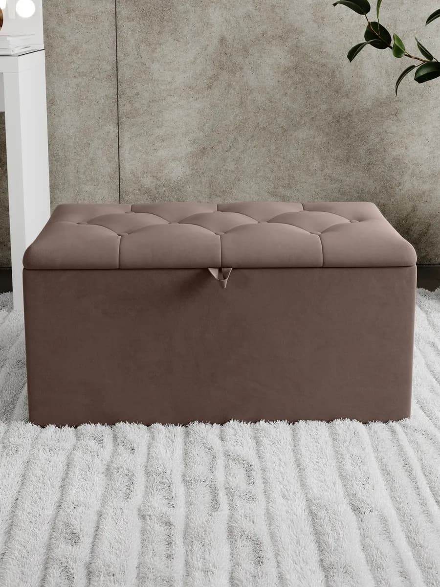 Пуфик для прихожей с ящиком