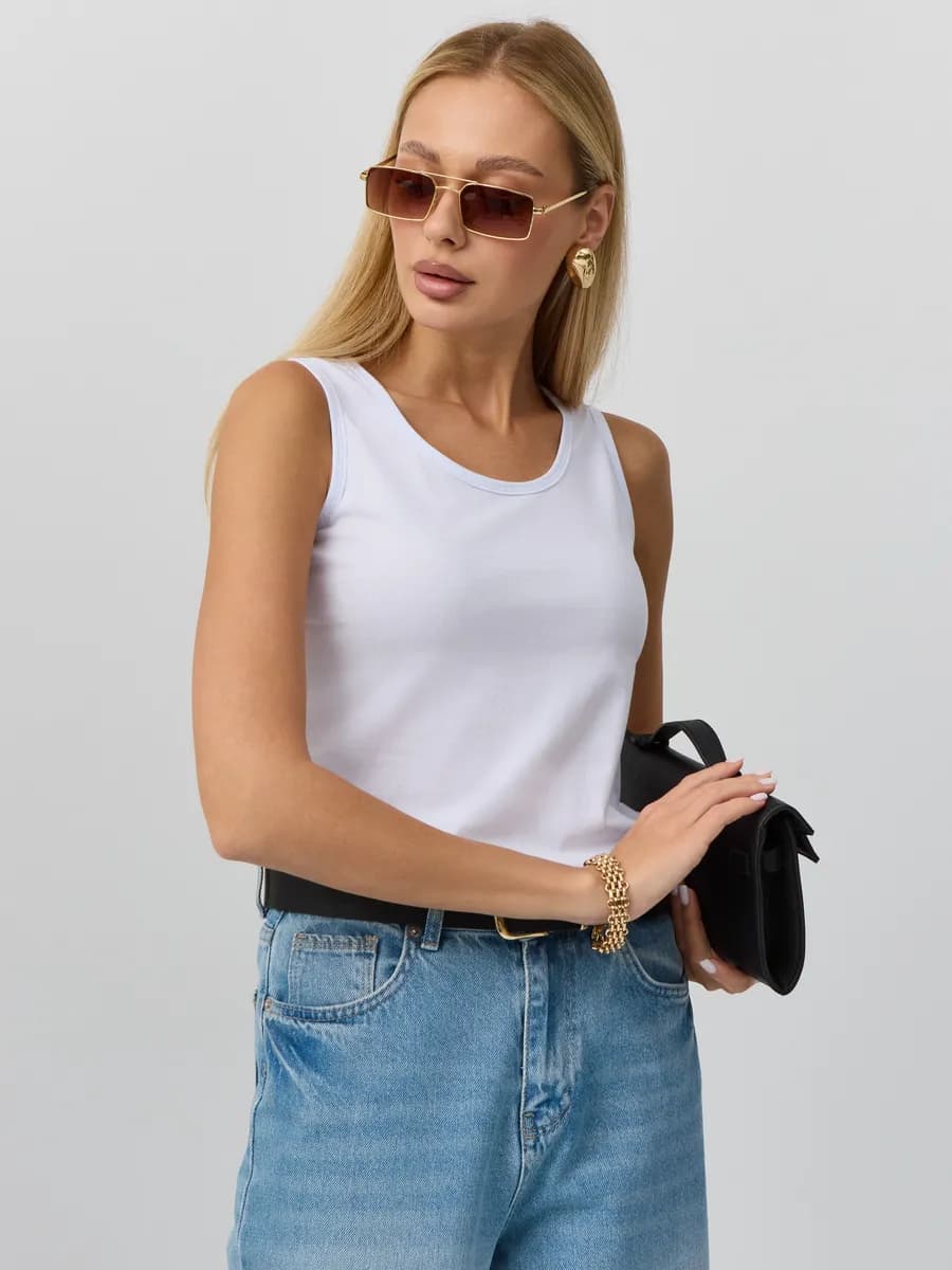 Топ майка под пиджак