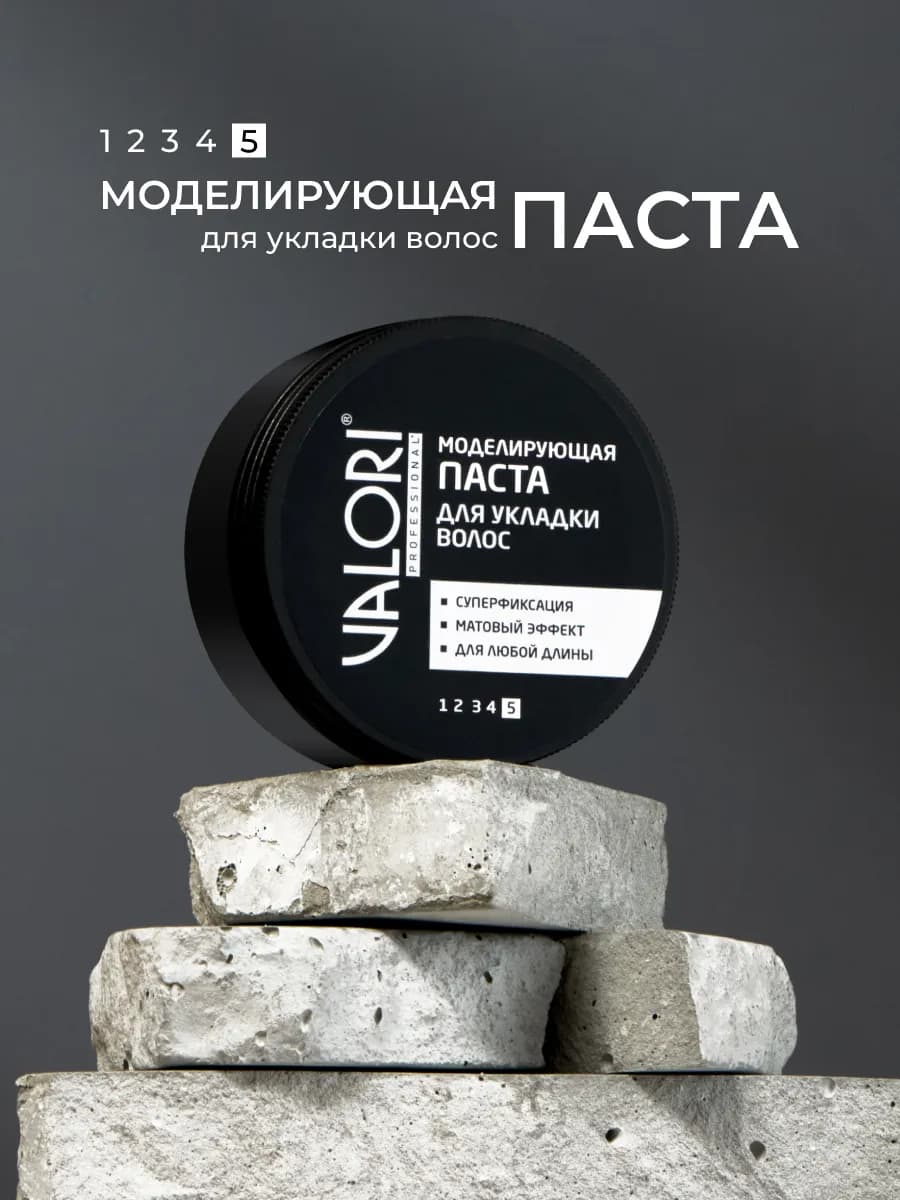 Текстурирующая паста для укладки волос матовая 75г