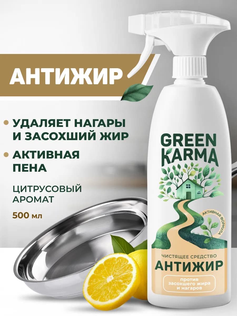 Чистящее средство для кухни антижир 500 мл