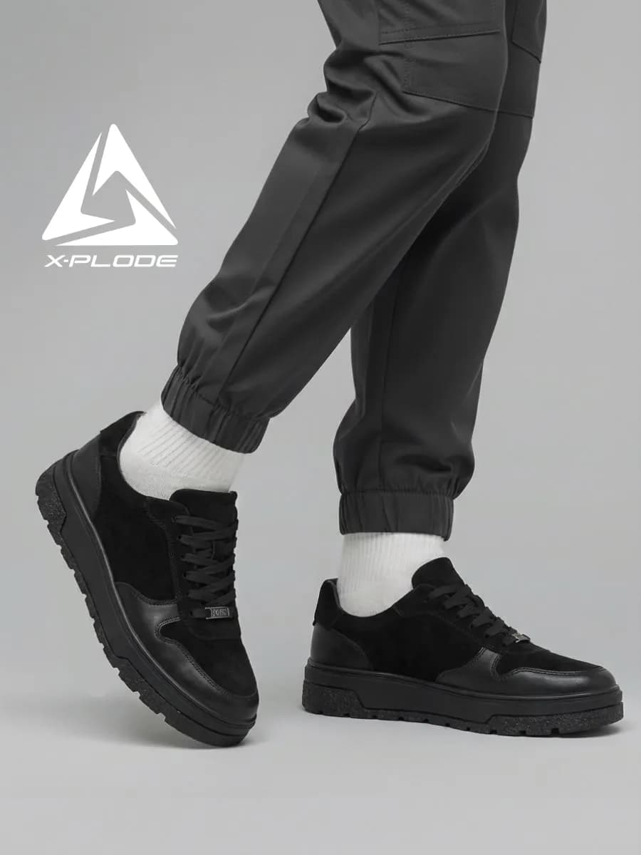 Классические кеды из натуральной кожи