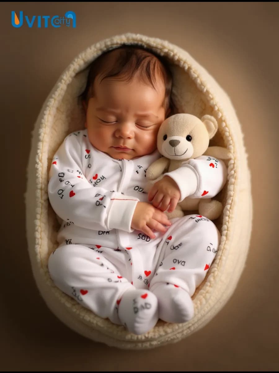 Комбинезон нательный слип для новорожденных на молнии