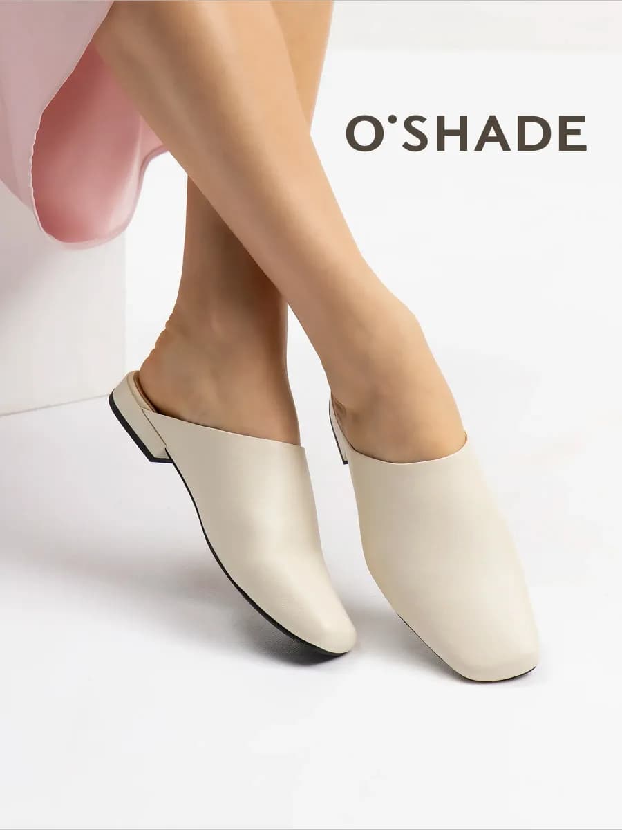 Мюли женские сабо с закрытым носом