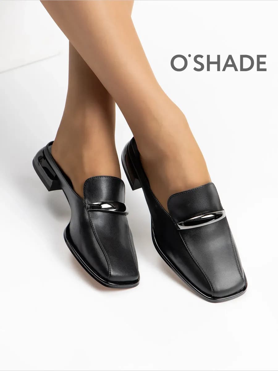 Мюли женские натуральная кожа