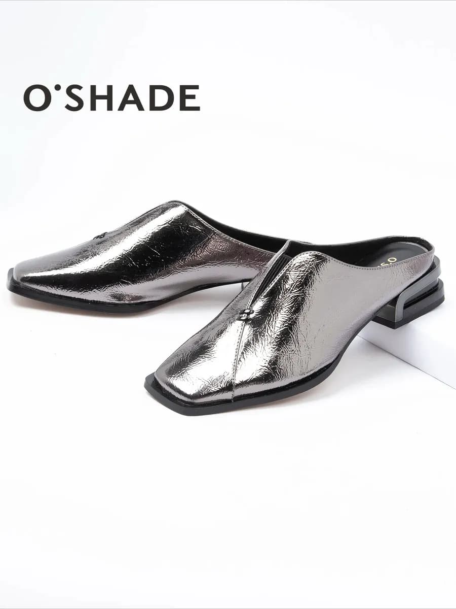 Мюли женские натуральная кожа