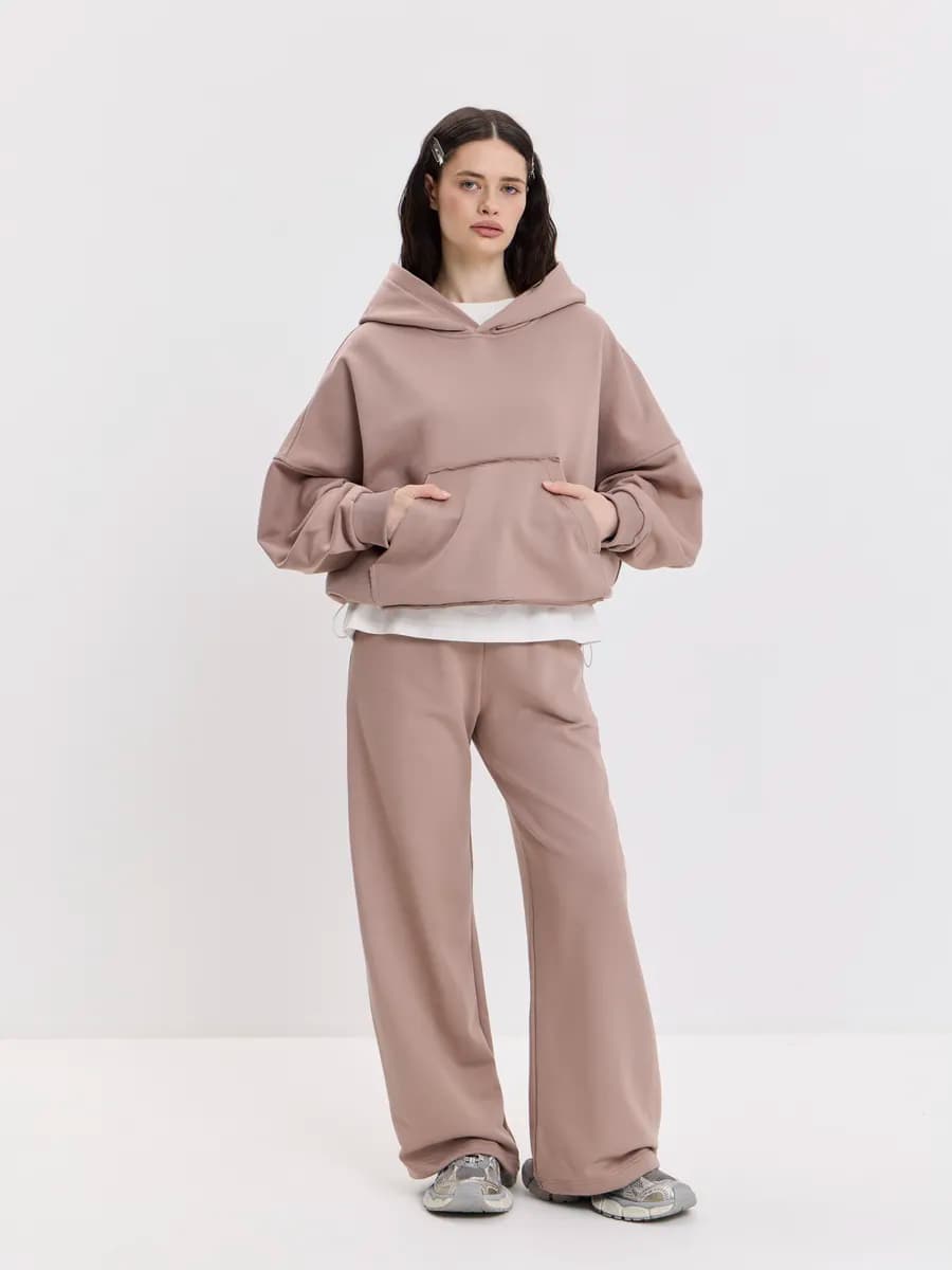 Костюм спортивный двойка оверсайз без начеса