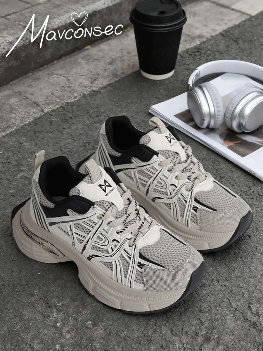 Кроссовки на платформе демисезонные