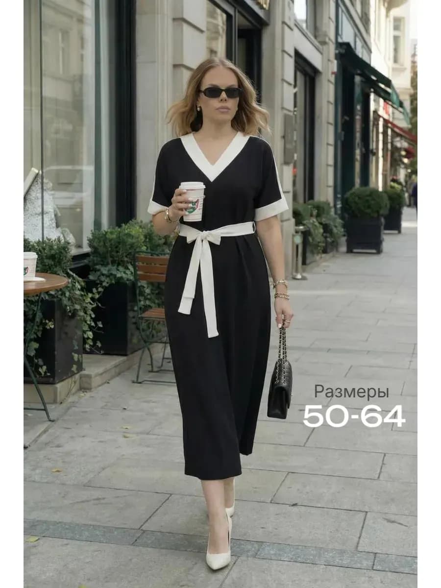 платье женское летнее больших размеров