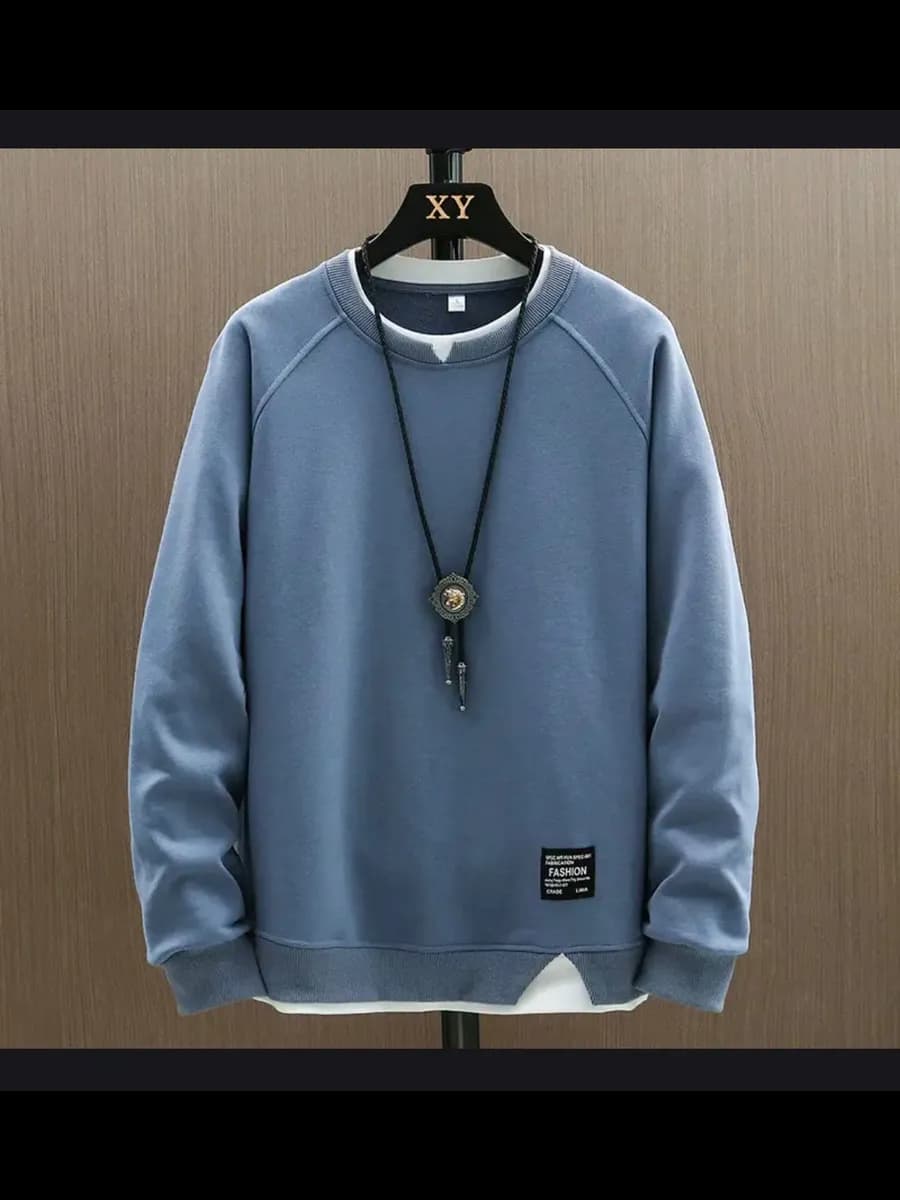 Свитшот оверсайз без начеса