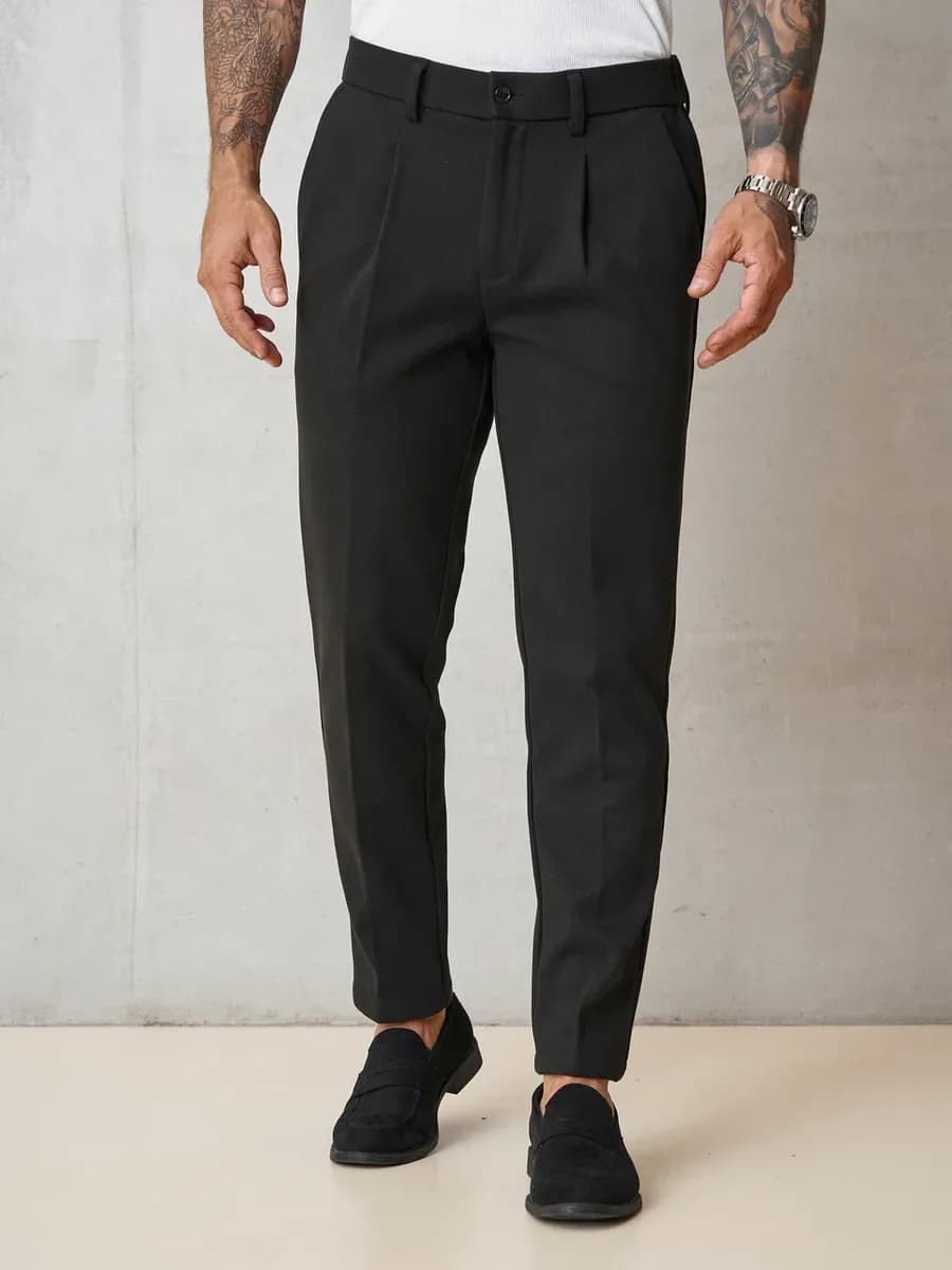 Брюки классические прямые со стрелками