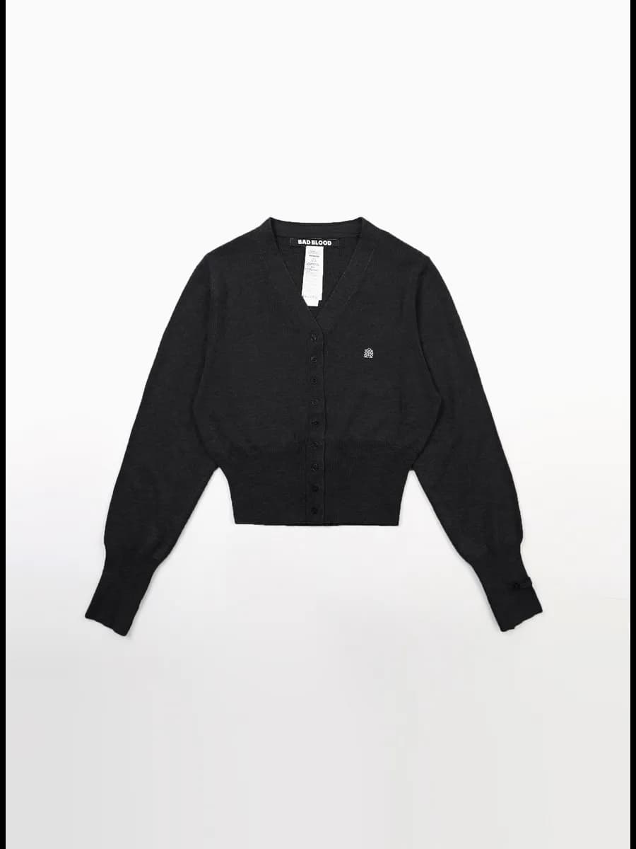 Укороченный кардиган на пуговицах The Pure - фото 1