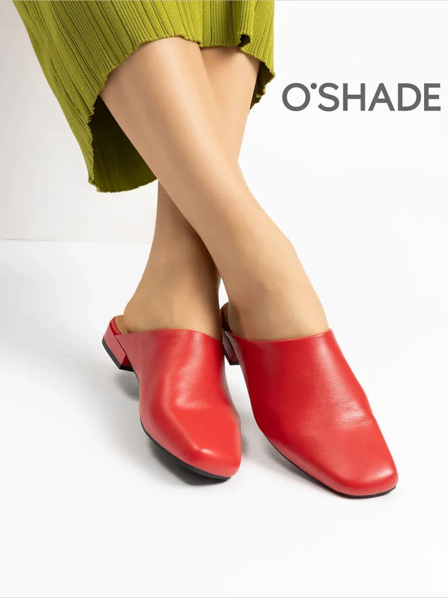 Мюли женские натуральная кожа