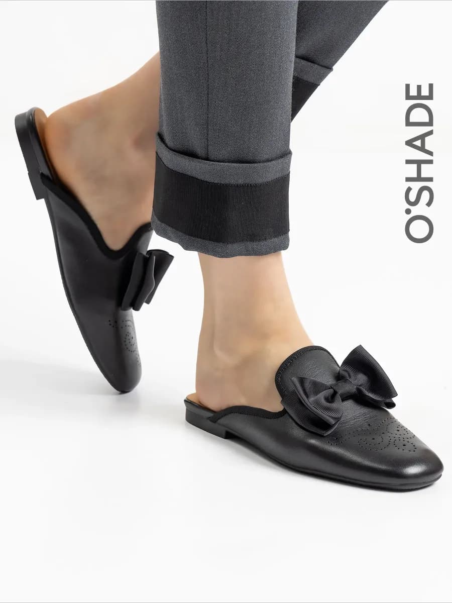 Мюли женские натуральная кожа