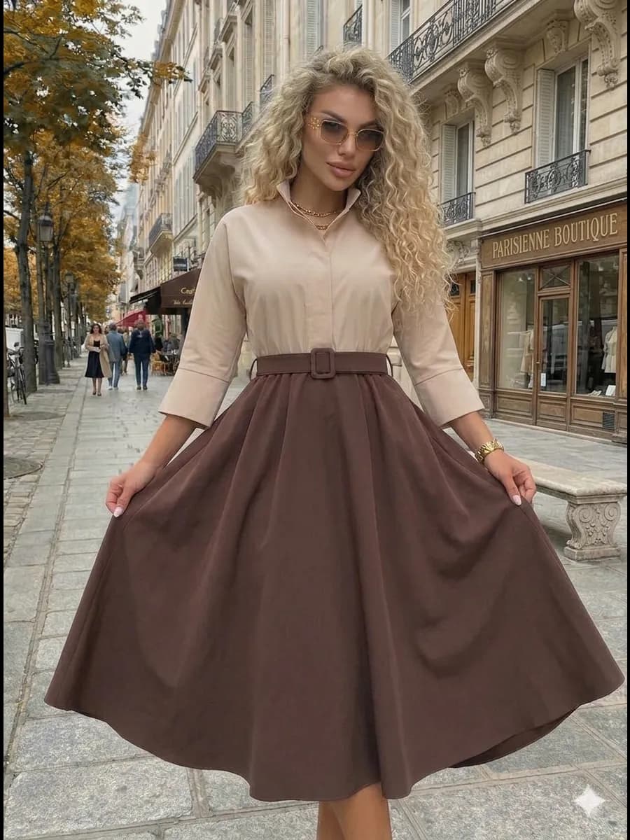 Платье рубашка праздничное вечернее