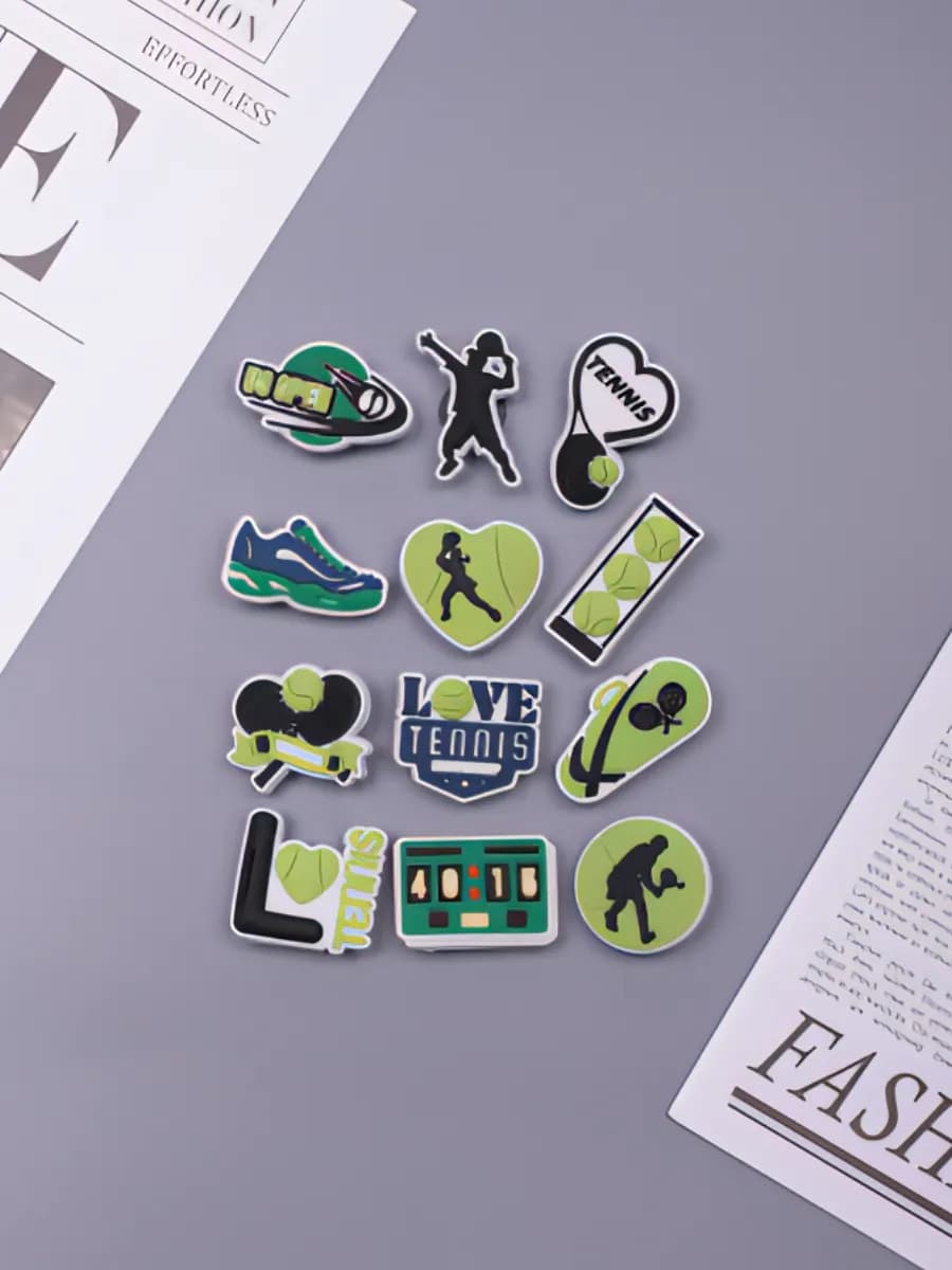 Джиббитсы набор для обуви крокс и сабо большой теннис