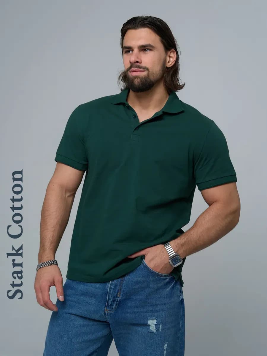 Футболка поло с коротким рукавом