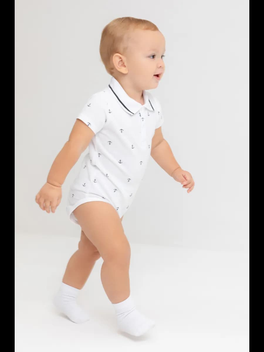 Трикотажное боди для малыша из натурального хлопка