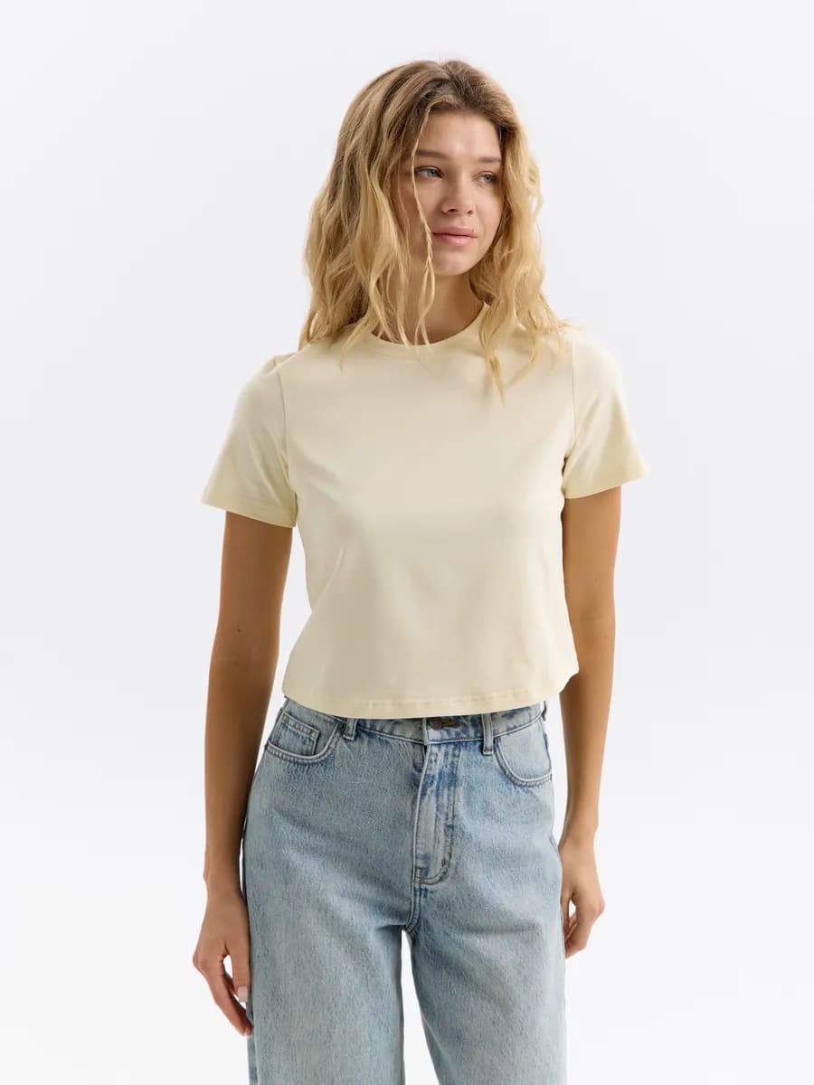 Футболка женская летняя спортивная с коротким рукавом